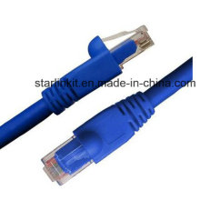 CAT6A Snagless Unshielded UTP Cabo de Patch de Rede 10 Gigabit Azul